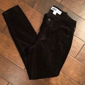 Old Navy Rockstar Super Skinny Velvet Pants 4